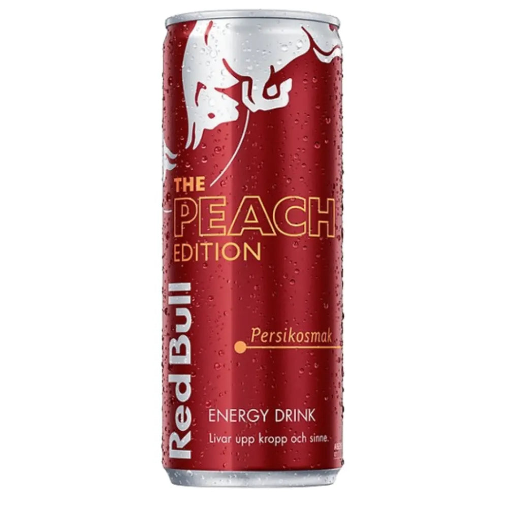 Red Bull Energy Drink Peach