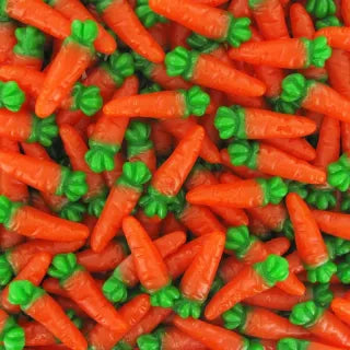 Smooth gelled carrots
