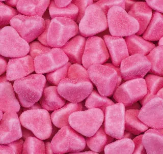Sweet sweet tender hearts pink