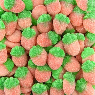 Sour wood strawberries