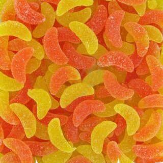 Orange and sweet lemon wedges