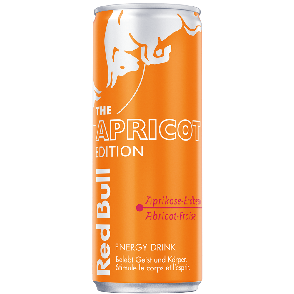 Red Bull Energy Drink Apricot Strawberry