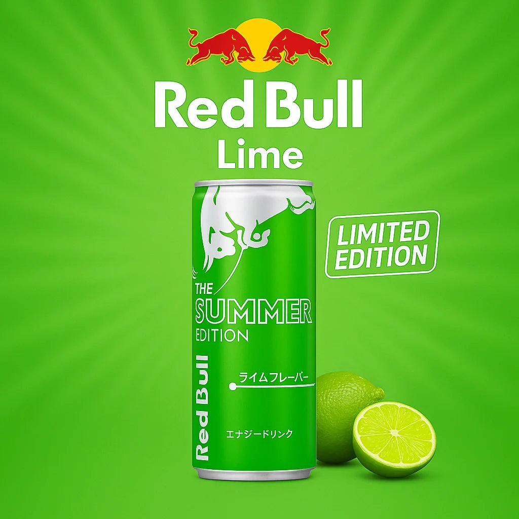 Red Bull Energy Drink Japan Summer Edition Lime