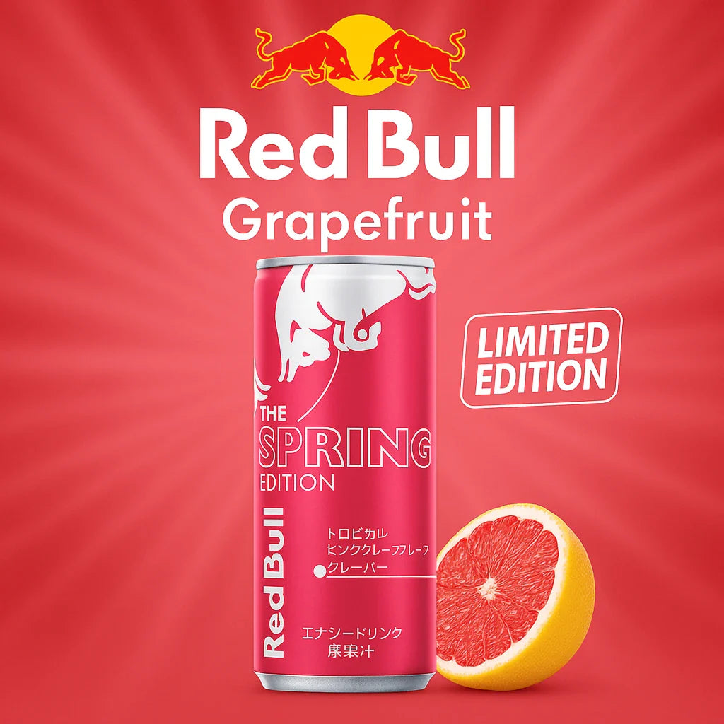 Red Bull Energy Drink Japan Tropical Grapefruit