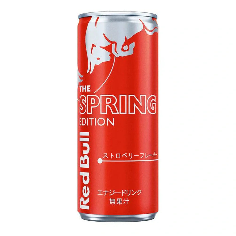 Red Bull Japan Energy Drink The Spring Edition Strawberry