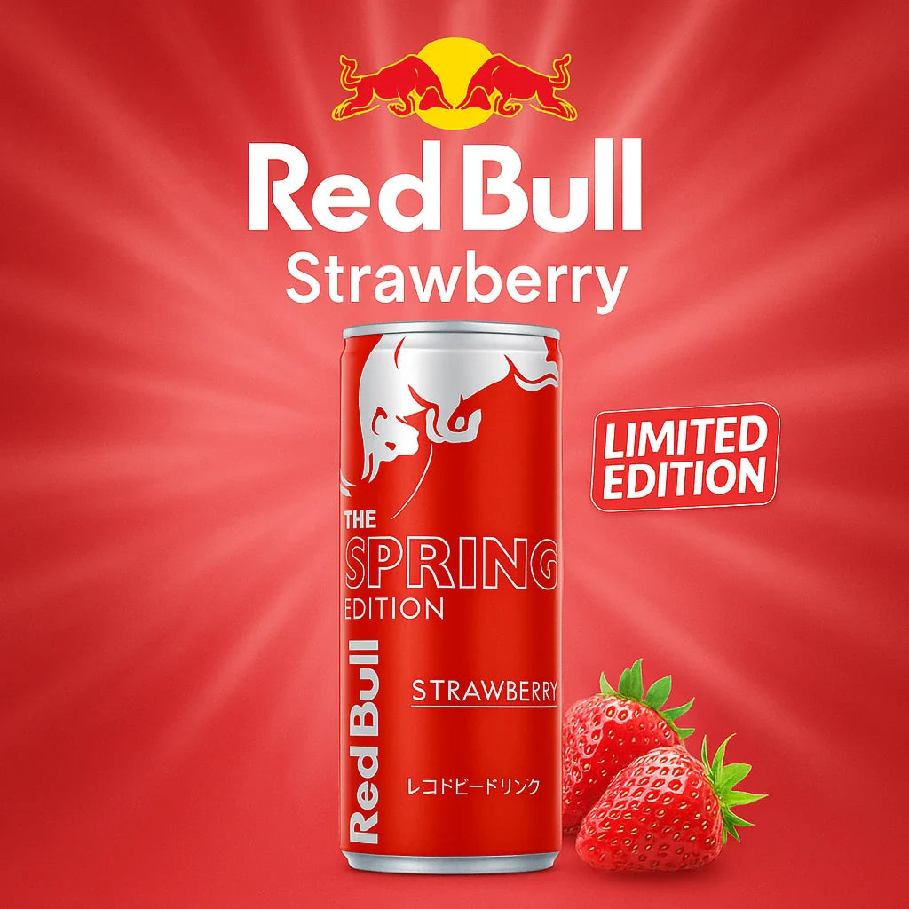 Red Bull Japan Energy Drink The Spring Edition Strawberry