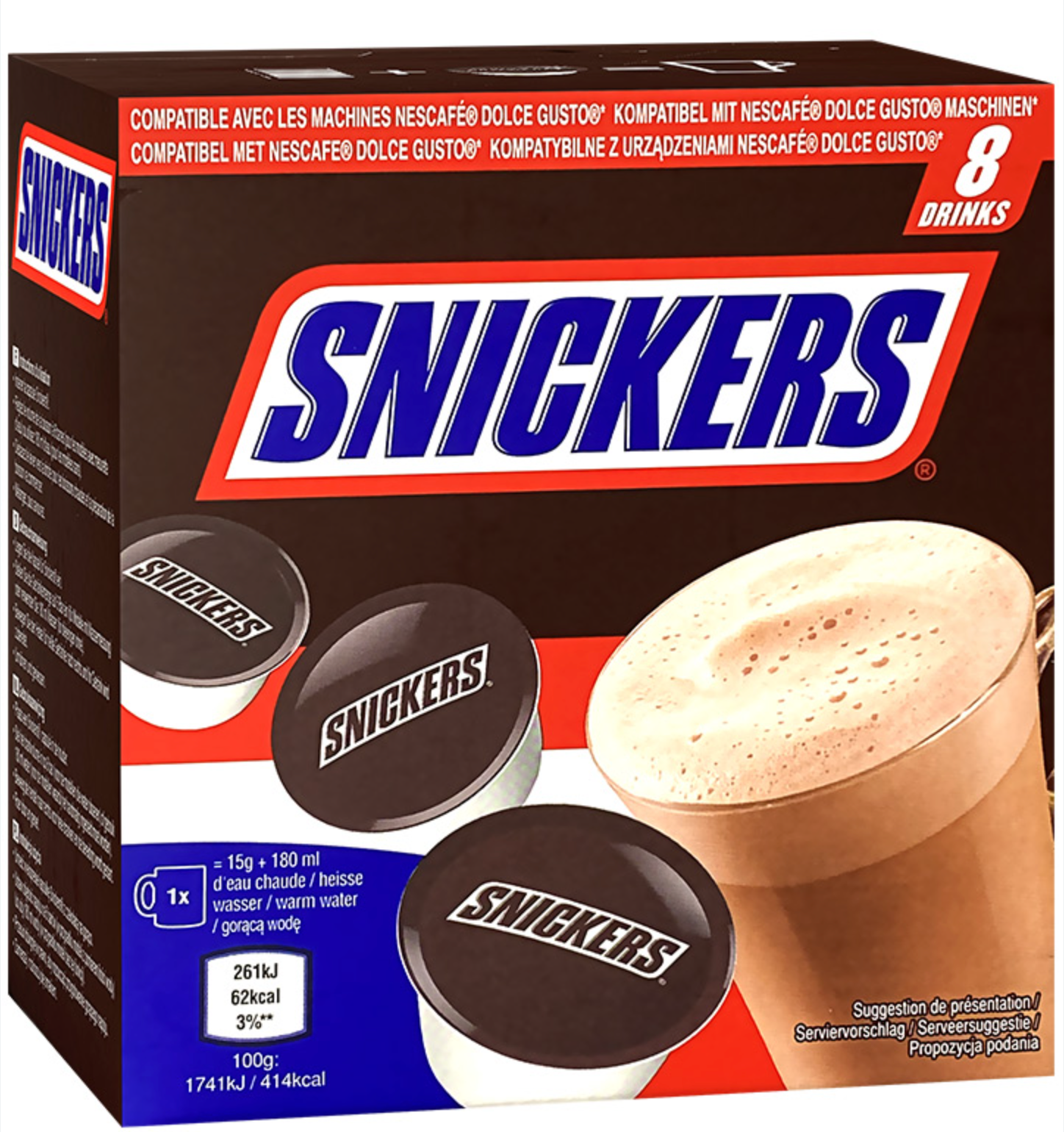 Nescafé Pods Dolce Gusto Snickers